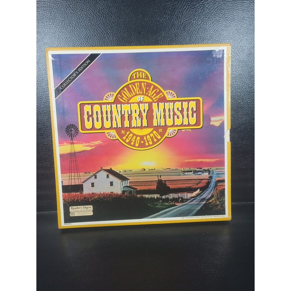 The Golden Age of Country Music 1940-1970 Box Set 7 Vinyl LP Set Readers Digest